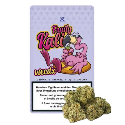 Weedx - Fruity Kali - Indoor CBD Blüten - 3g