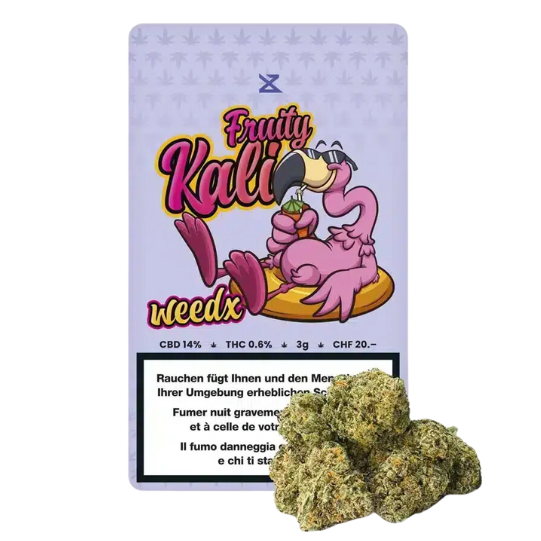 Weedx - Fruity Kali - Indoor CBD Blüten - 3g