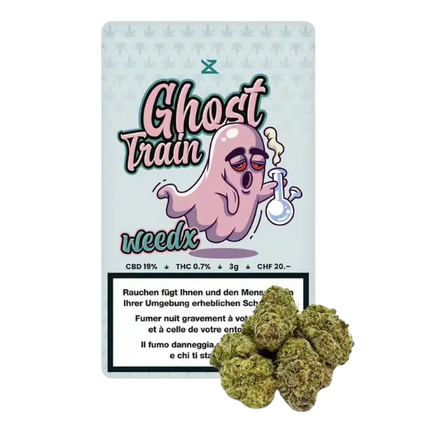 Weedx - Ghost Train - Indoor CBD Blüten - 3g