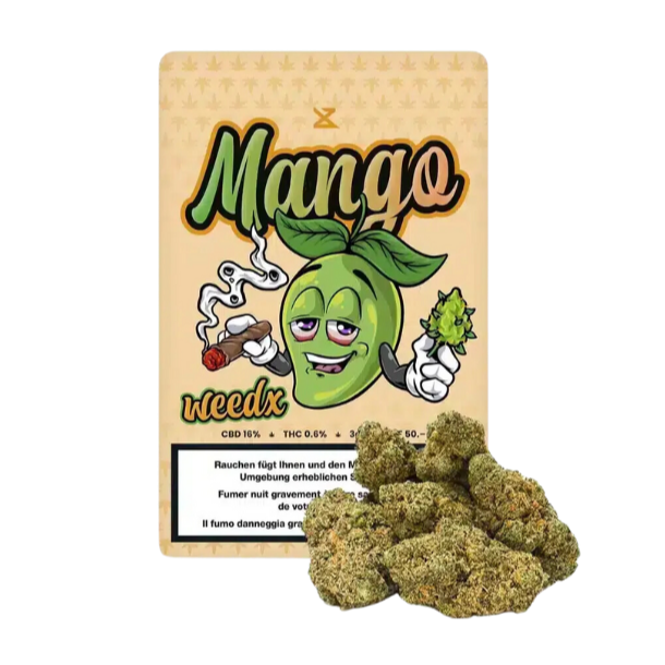 Weedx - Mango - Indoor CBD Blüten - 8g
