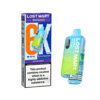 Lost Mary BM6000 Vape Kit Miami Mint
