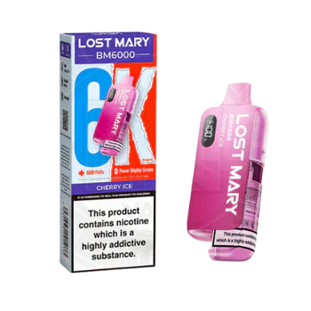 Lost Mary BM6000 Vape Kit Cherry Ice