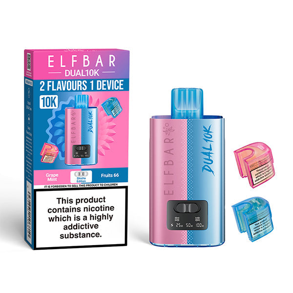 ELFBAR DUAL 10000 Starter Kit Shisha Edition