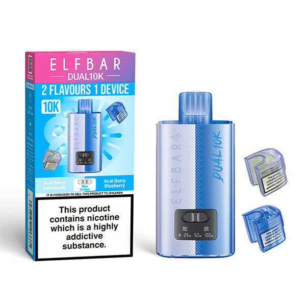 ELFBAR DUAL 10000 Starter Kit Blue Edition