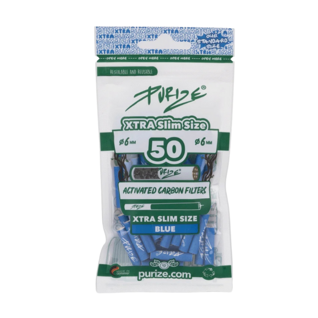 50 PURIZE® Xtra Slim Size | Blue