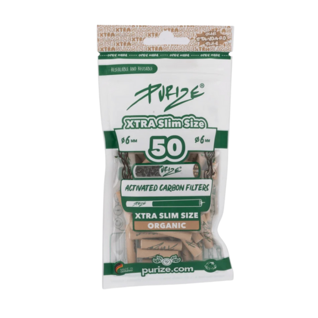 50 PURIZE® Xtra Slim Size | Organic