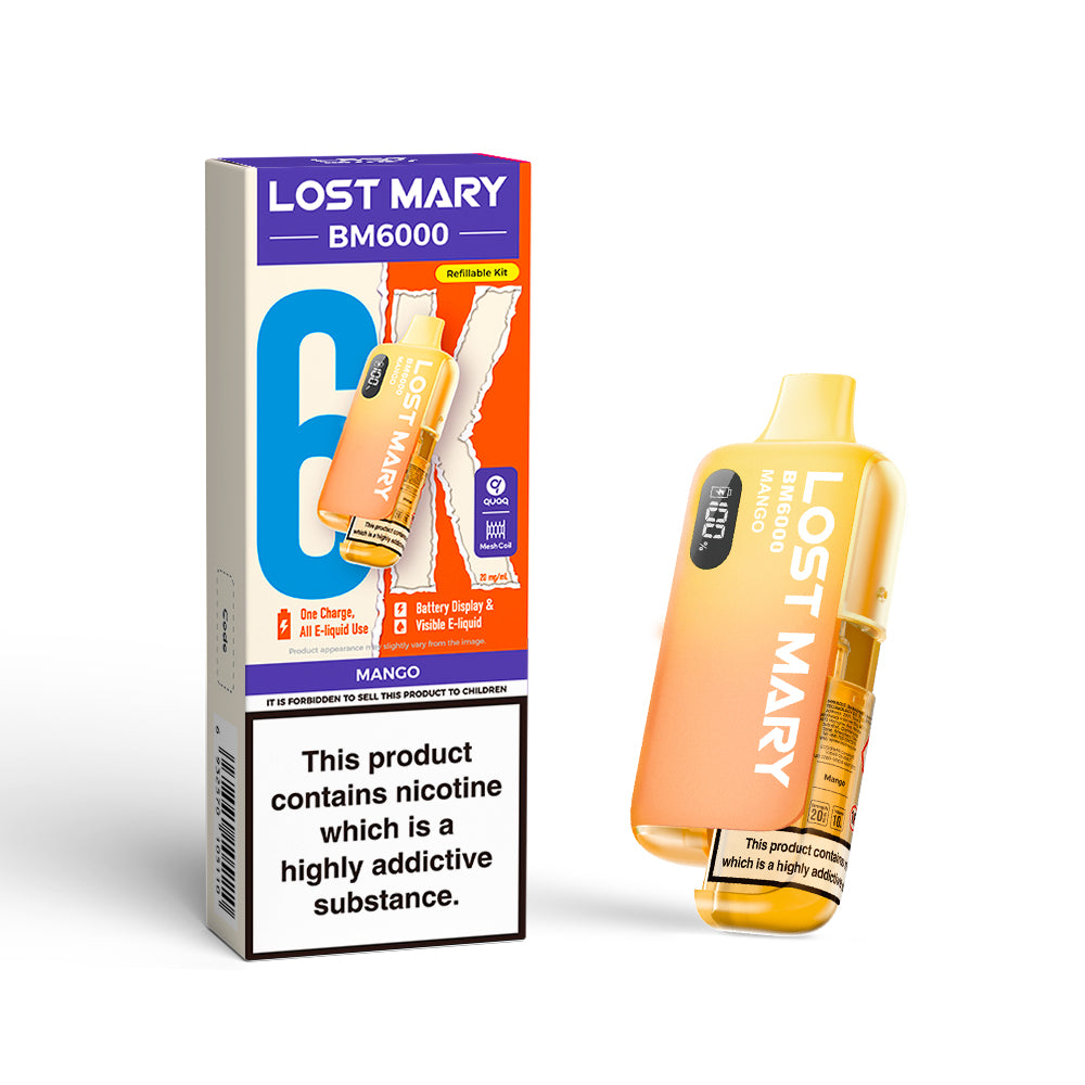 Lost Mary BM6000 Vape Kit Mango