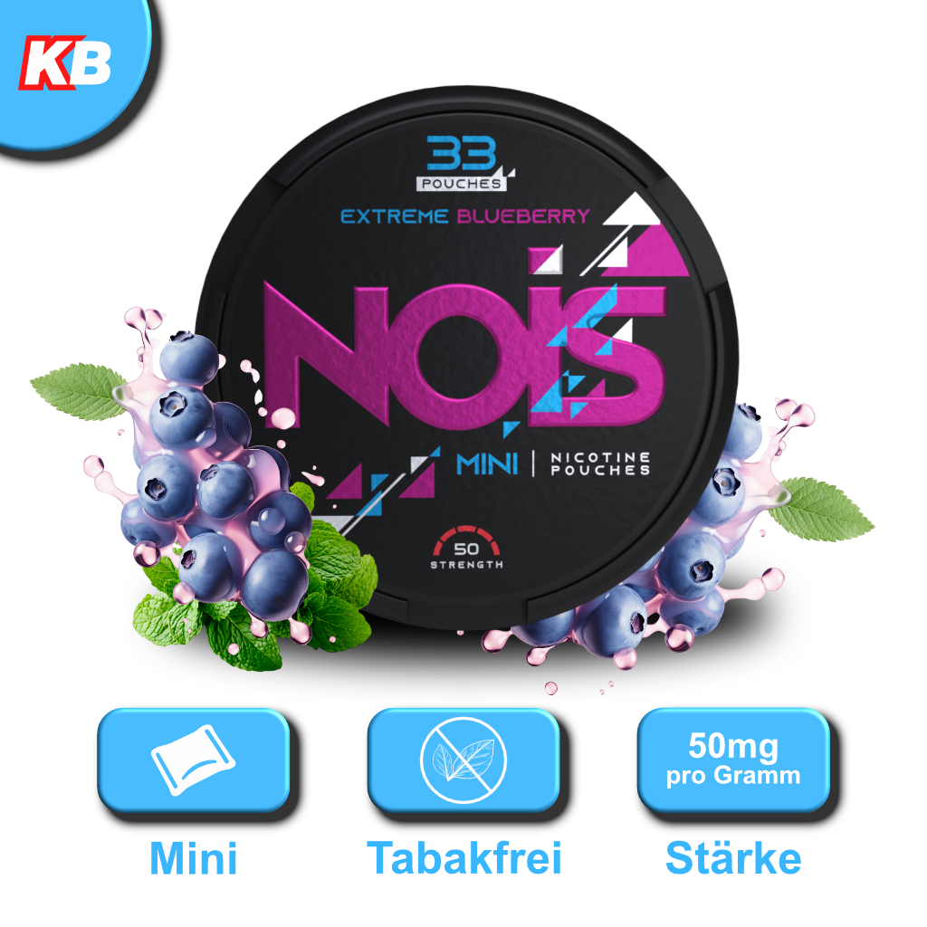 Nois Snus Extreme Blueberry Mini (B2C)