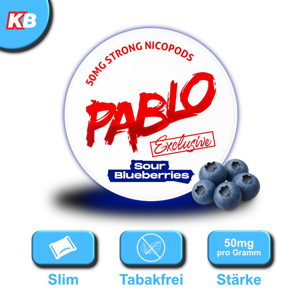 PABLO Exclusive Sour Blueberries