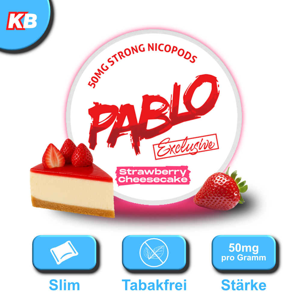 PABLO Exclusive Strawberry Cheesecake