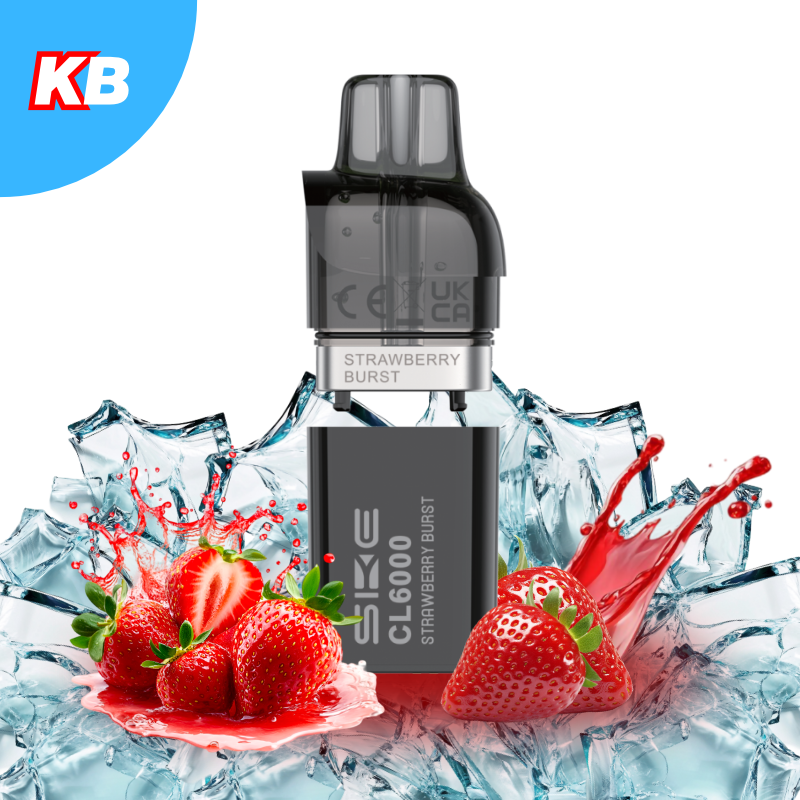 SKE Crystal CL6000 Pod Strawberry Burst
