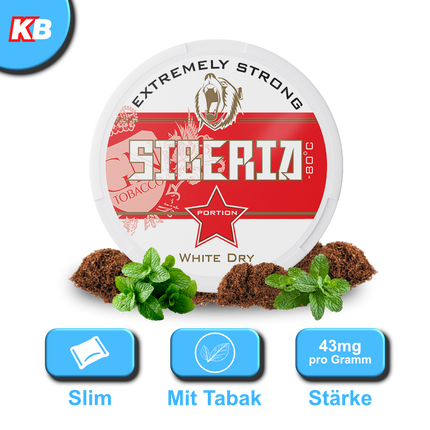 Siberia White Dry (10er Stange)
