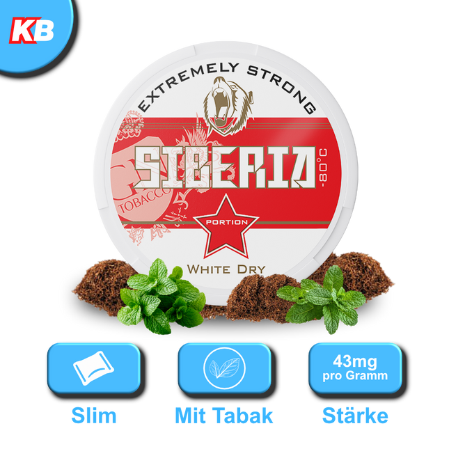 Siberia White Dry (10er Stange)