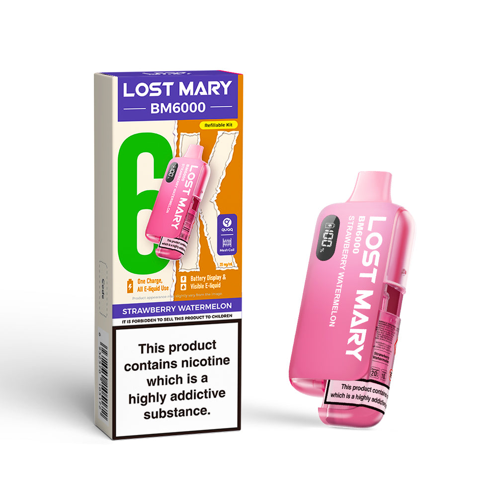 Lost Mary BM6000 Vape Kit Strawberry Watermelon