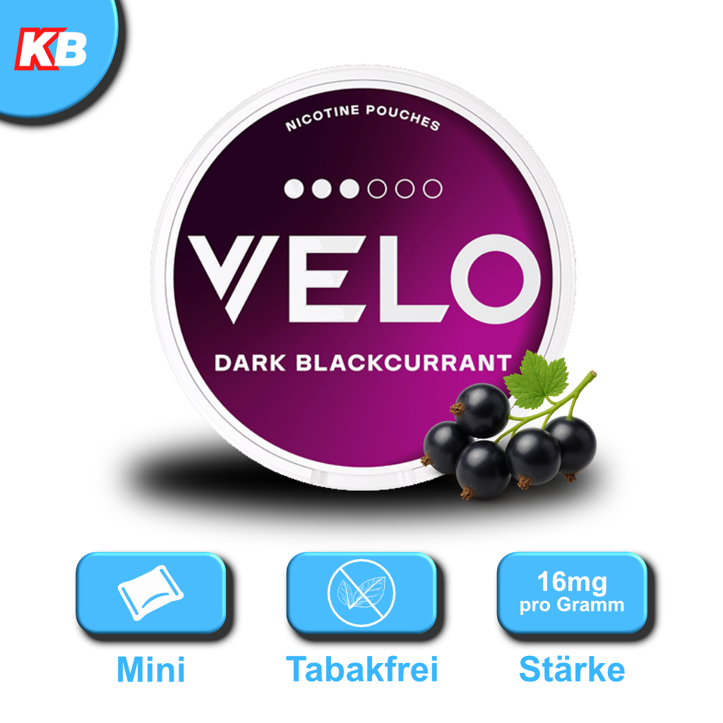 VELO Dark Blackcurrant (B2C)