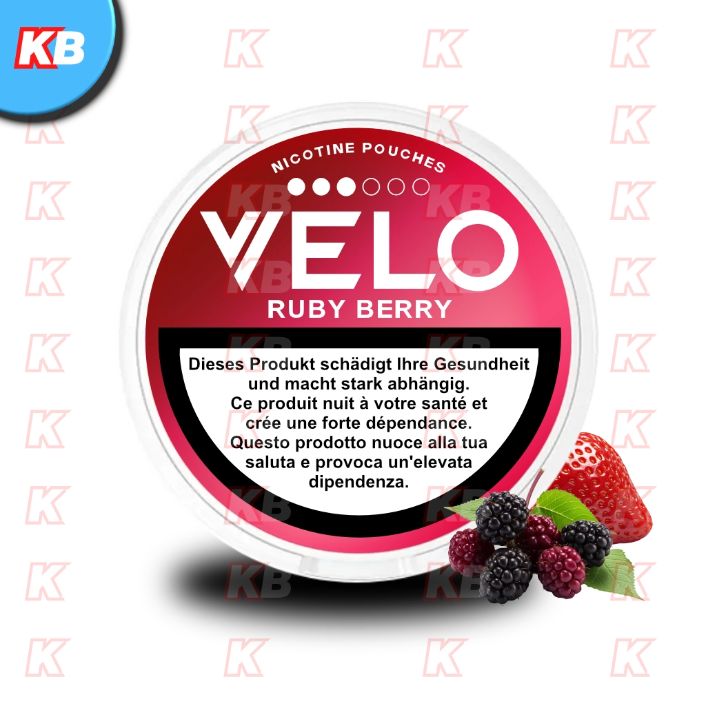 Velo Ruby Berry 3/6