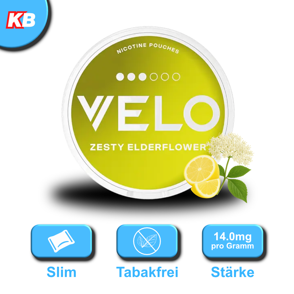 VELO Zesty Elderflower