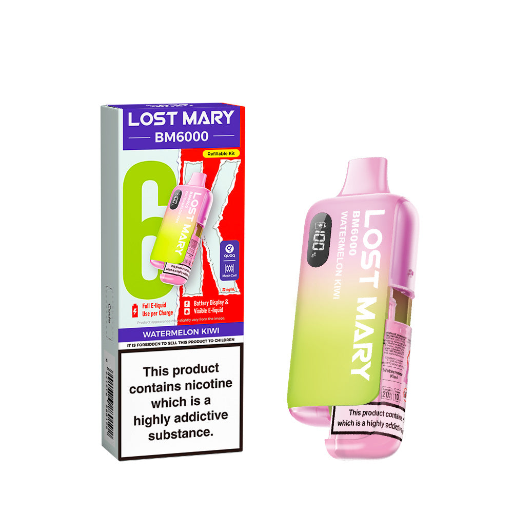 Lost Mary BM6000 Vape Kit Watermelon Kiwi