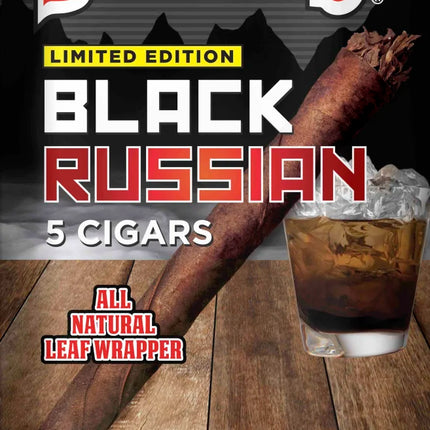 Backwoods Blunts - Black Russian - Box - 8 x 5 Stück