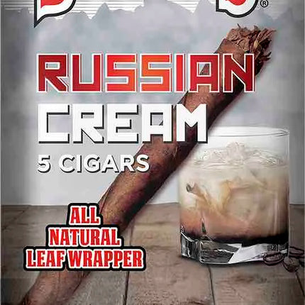 Backwoods Blunts - Russian Cream - Box - 8 x 5 Stück