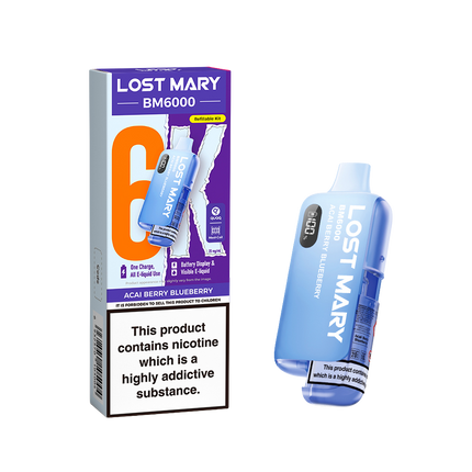 Lost Mary BM6000 Vape Kit (5er Display)