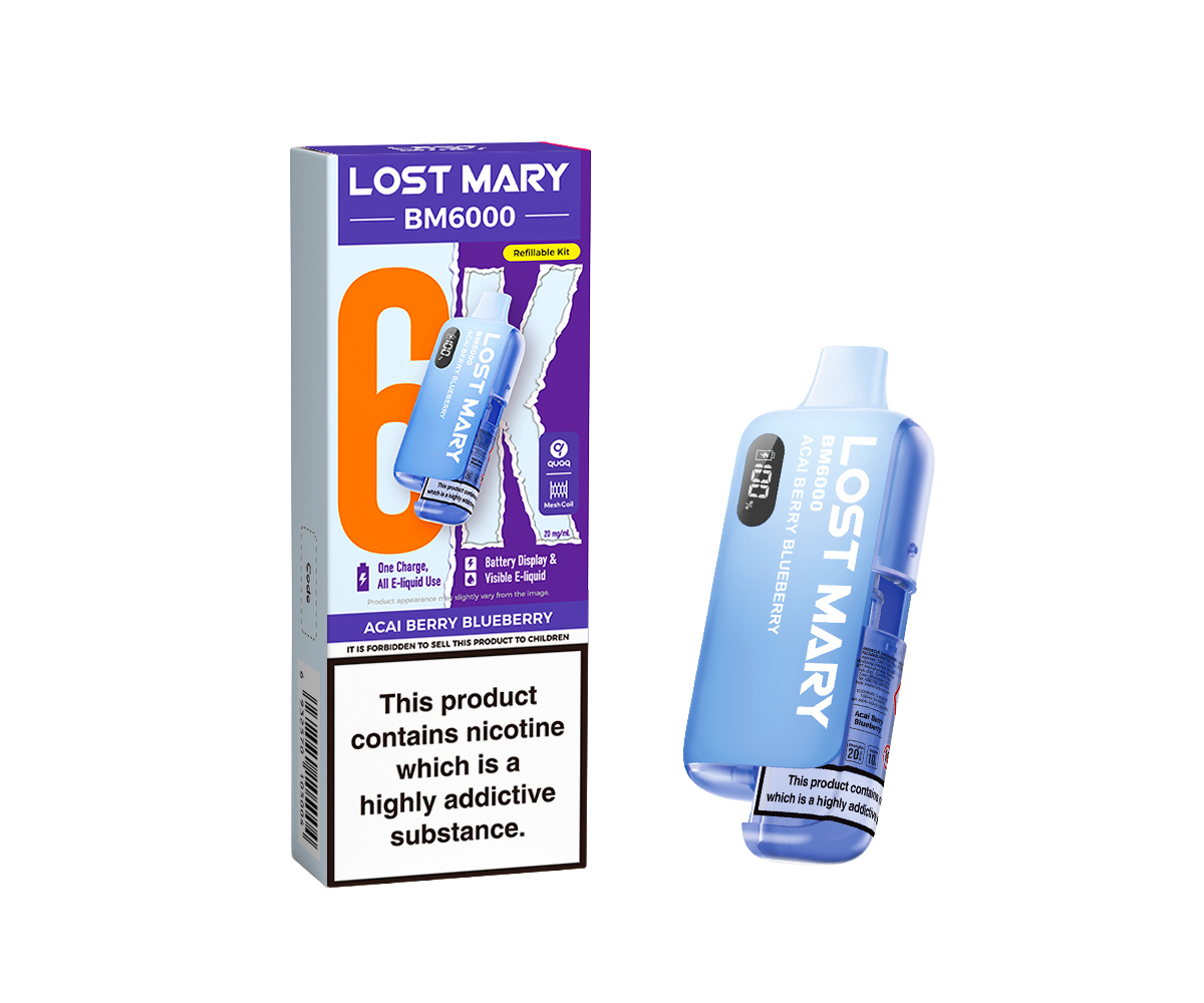 Lost Mary BM6000 Vape Kit (5er Display)