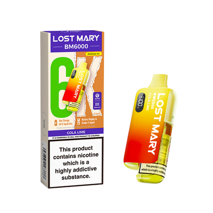 Lost Mary BM6000 Vape Kit (5er Display)