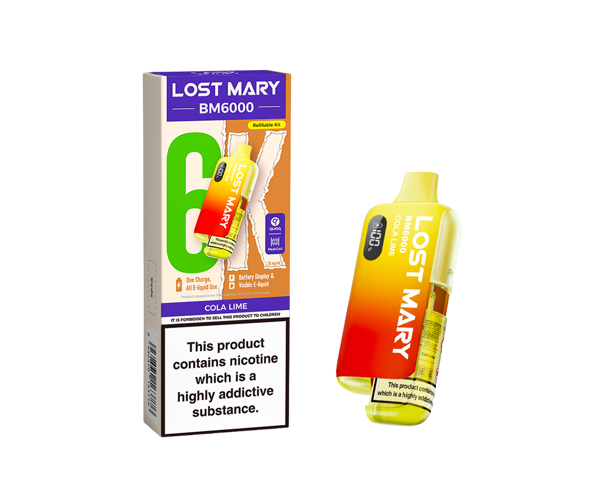 Lost Mary BM6000 Vape Kit (5er Display)