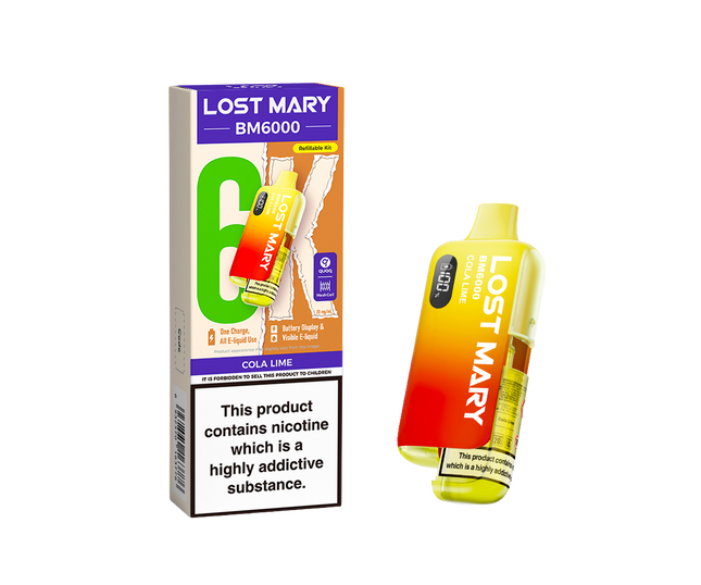 Lost Mary BM6000 Vape Kit (5er Display)