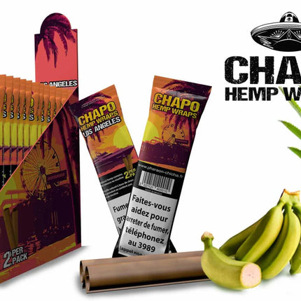 Chapo - Hemp Wraps - Los Angeles - Box - 25 x 2 Stück