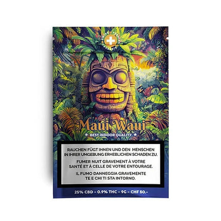 High Level Genetics - Maui Waui - Indoor CBD Blüten - 2g